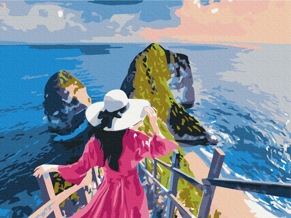 Mal efter tal - Lady on the Islands