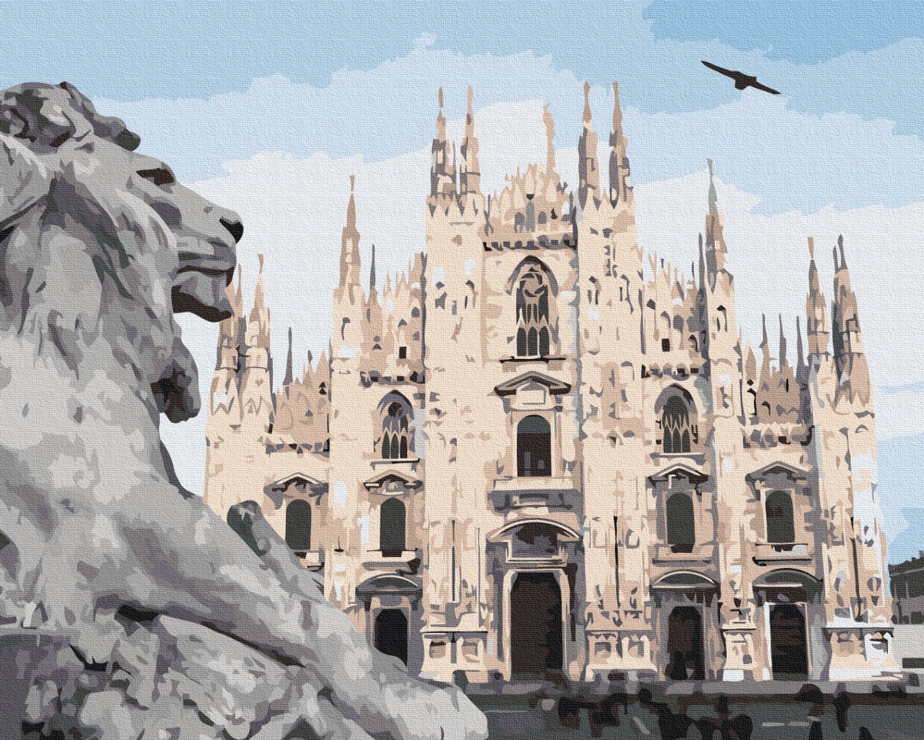 Mal efter tal - Milan cathedral