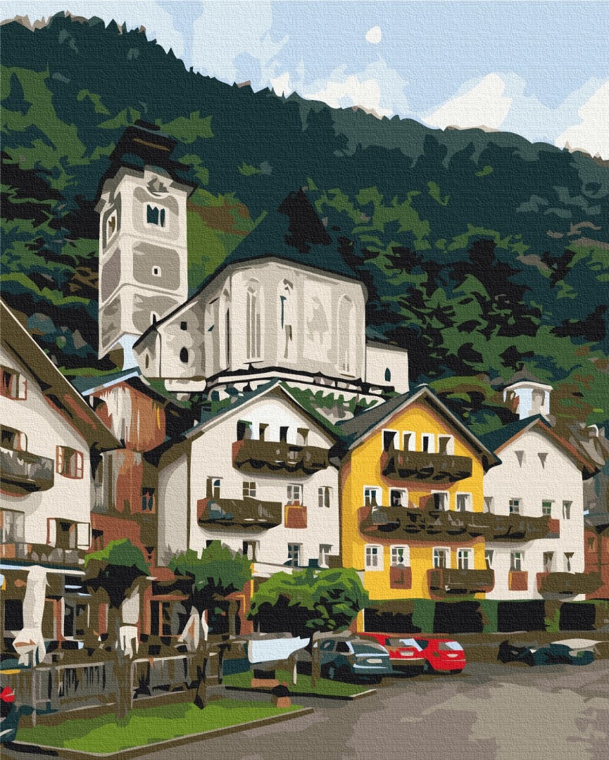 Mal efter tal - Mountain town