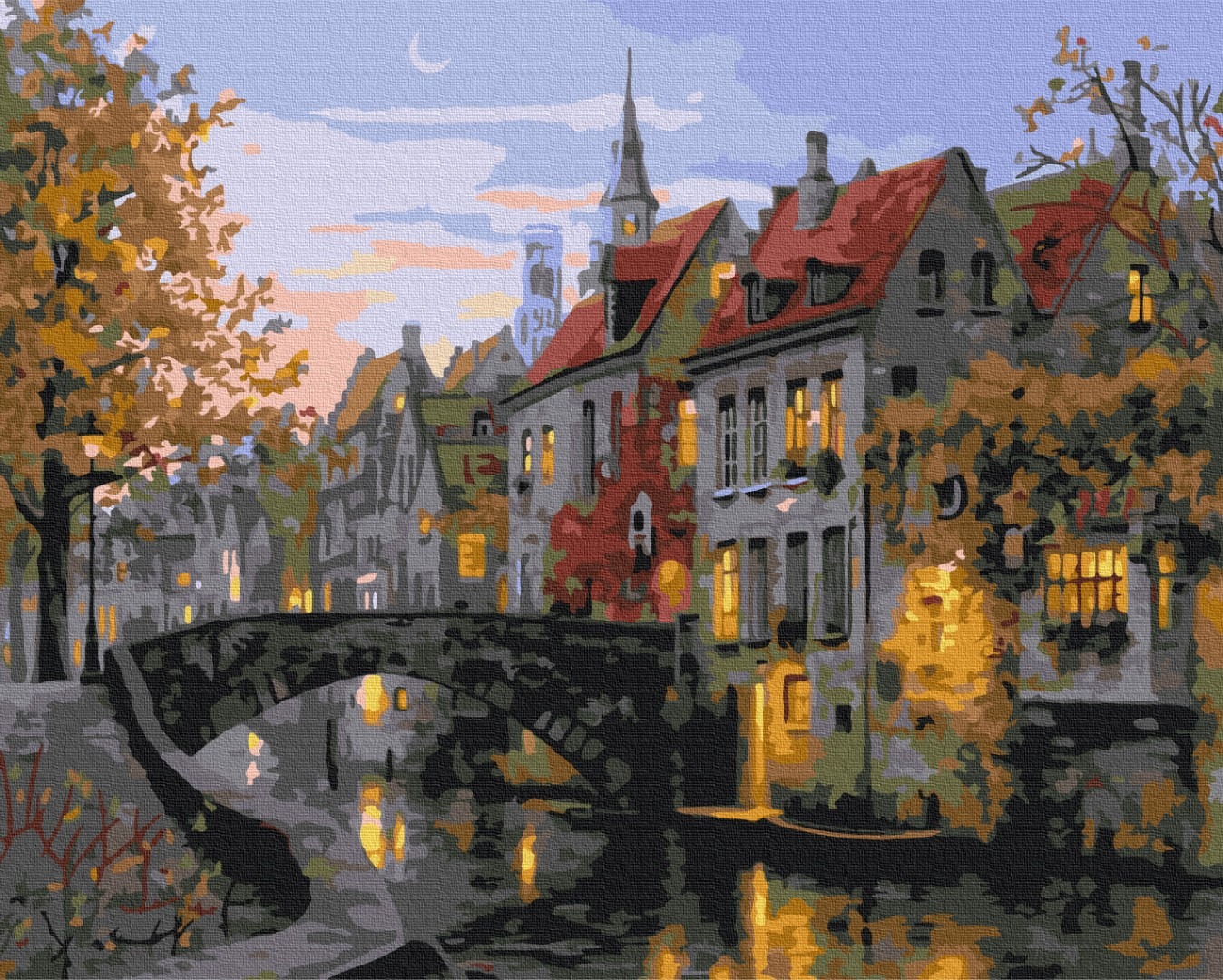 Mal efter tal - Twilight in the city
