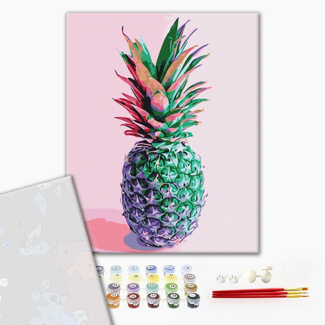 Mal efter tal - Pineapple
