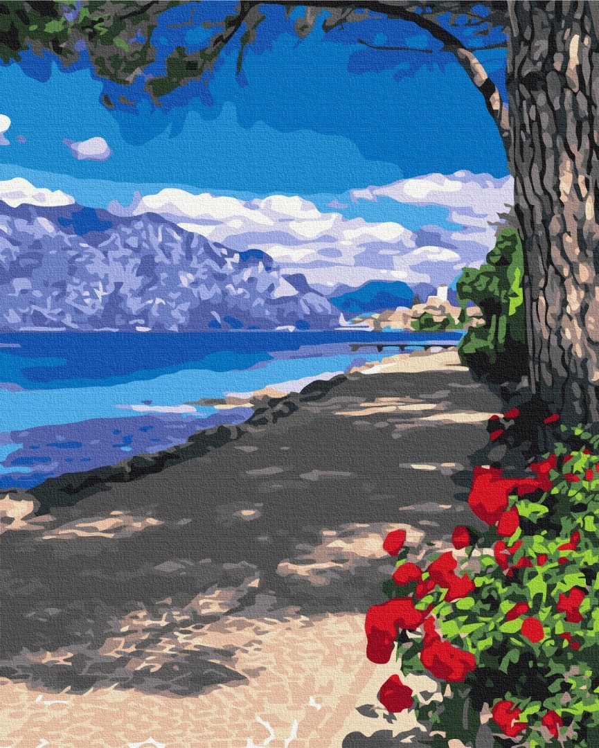 Mal efter tal - Picturesque alley