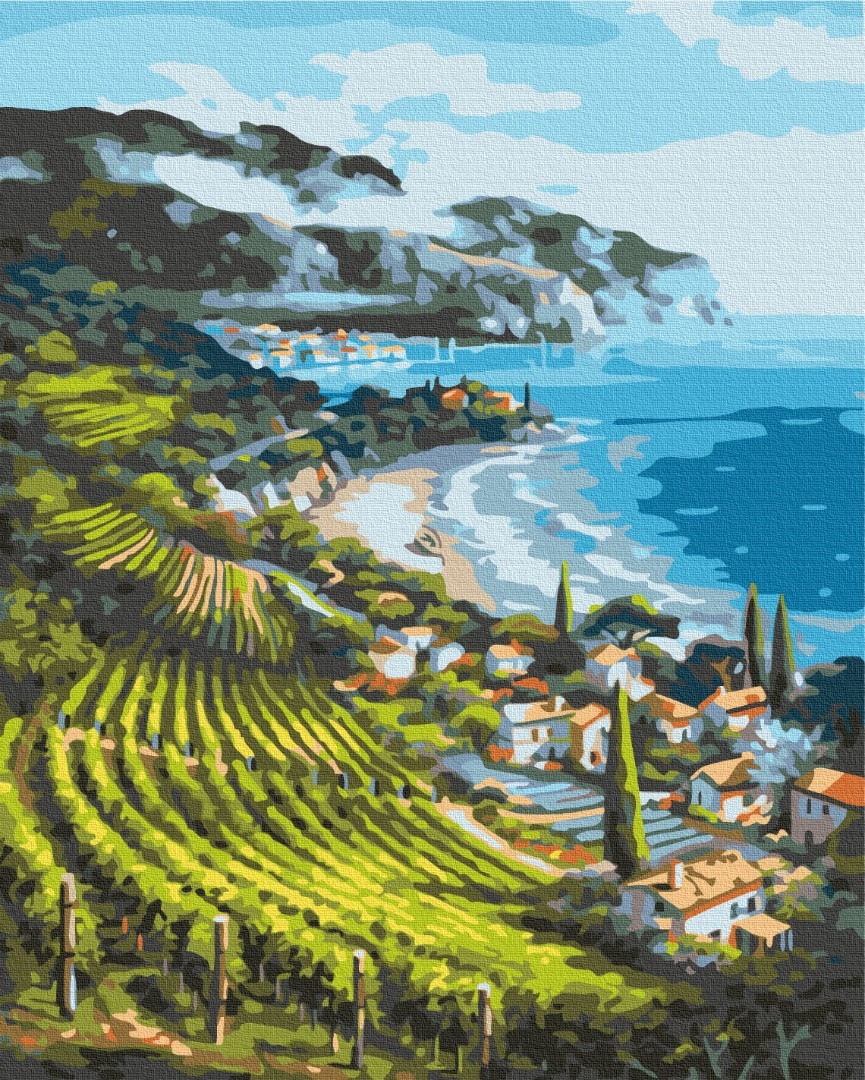 Mal efter tal - Seaside settlement