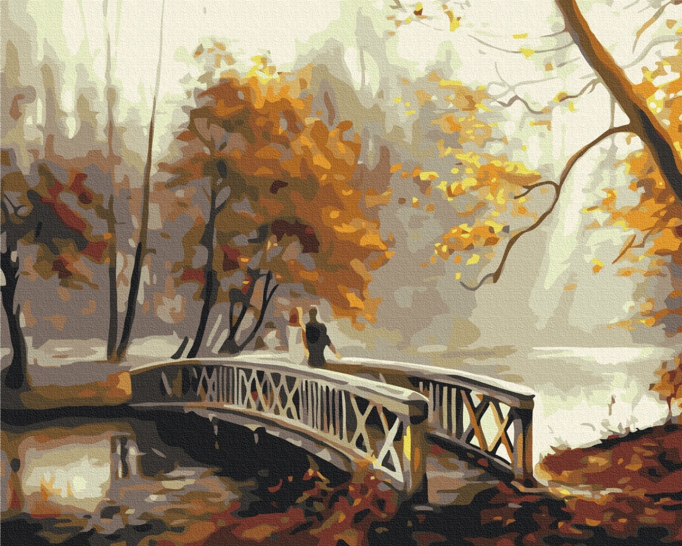 Mal efter tal - Autumn fog