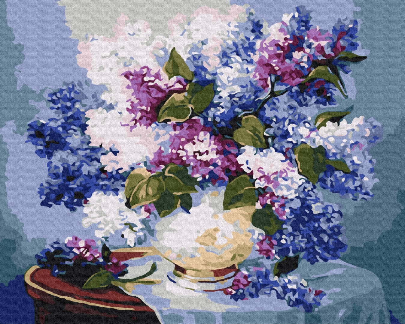 Mal efter tal - Lilac colors