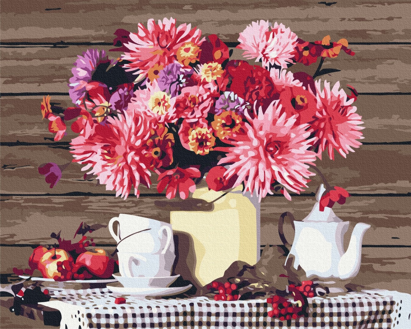 Mal efter tal - Country still life