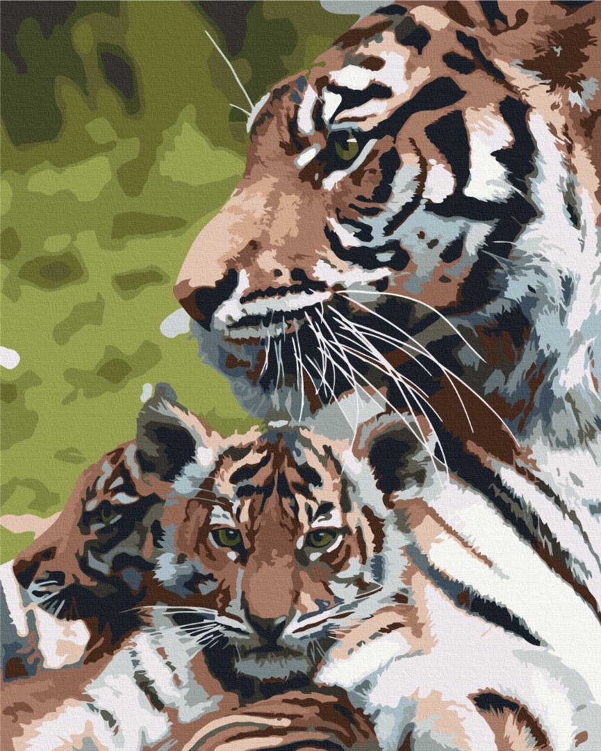 Mal efter tal - Tiger family