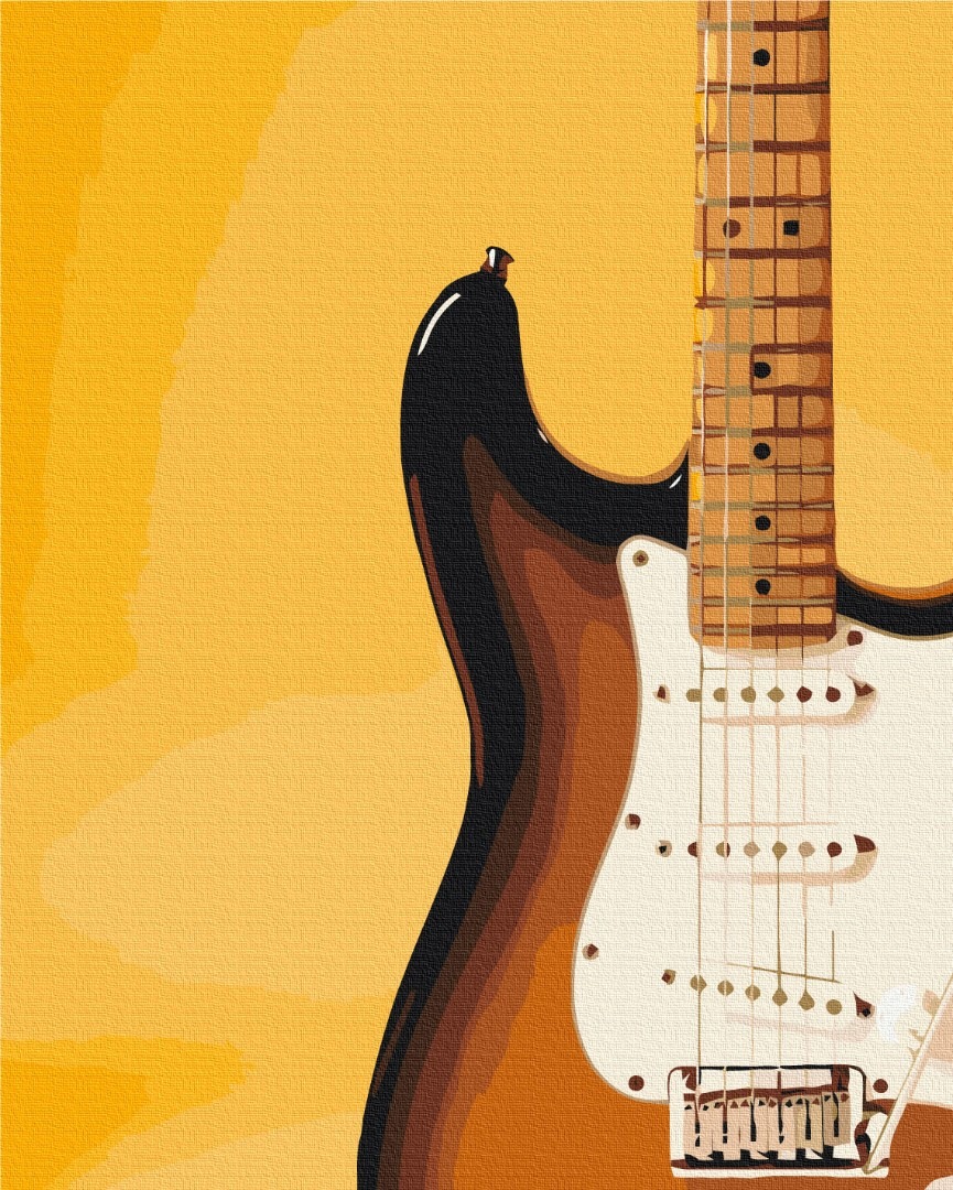 Mal efter tal - Electric guitar