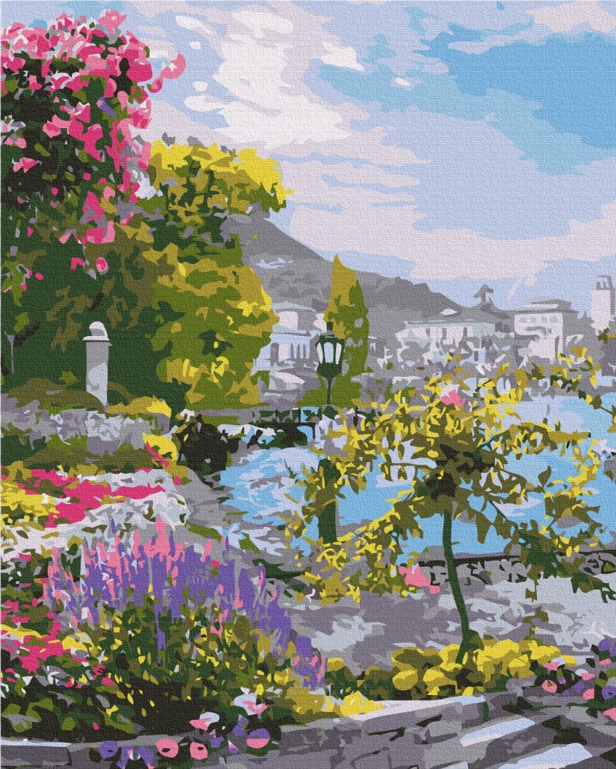 Mal efter tal - Ancient garden by the sea 1