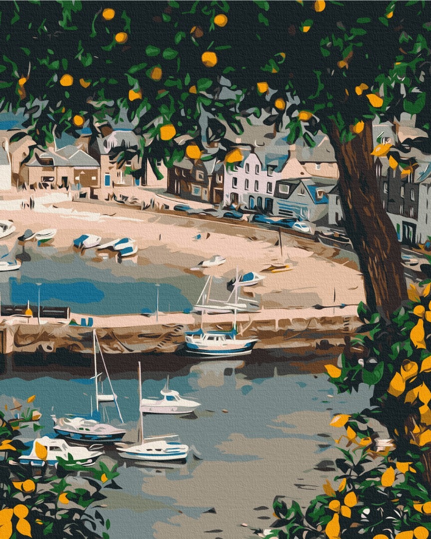 Mal efter tal - A picturesque bay