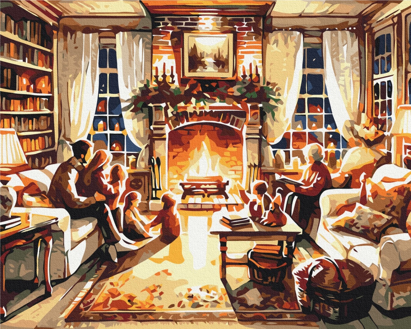 Mal efter tal - Cozy family evening