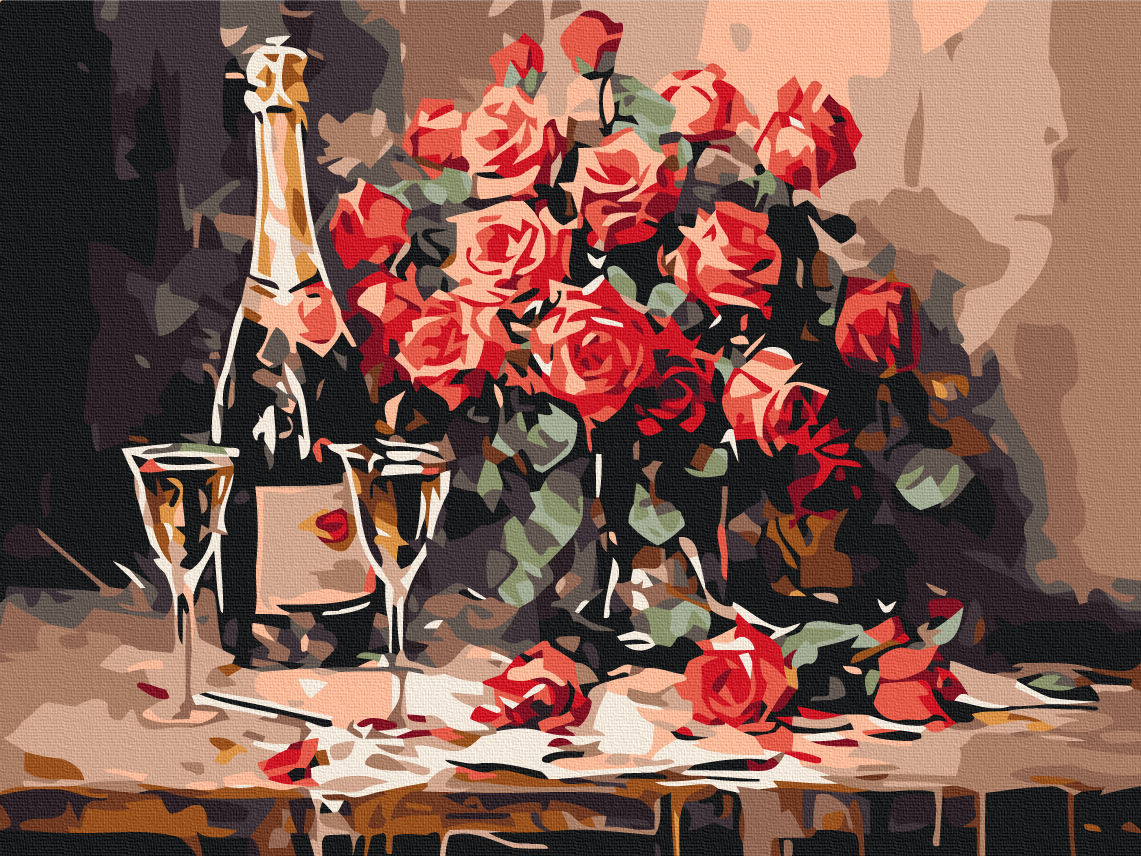 Mal efter tal - Champagne for two