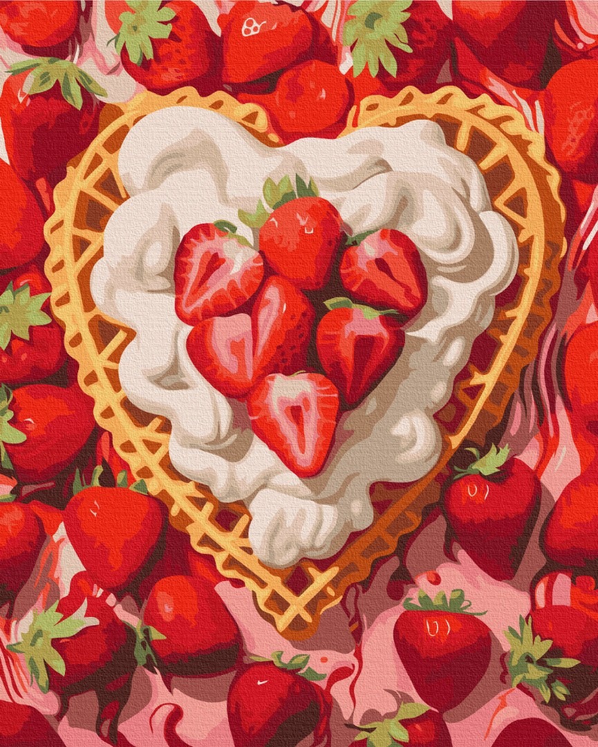 Mal efter tal - Strawberries & Cream