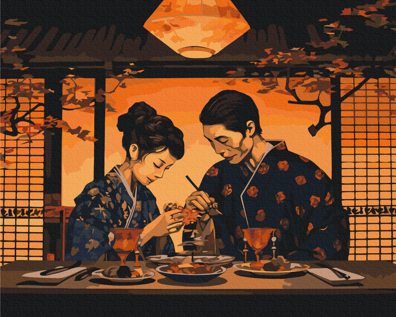 Mal efter tal - Harmony of the East