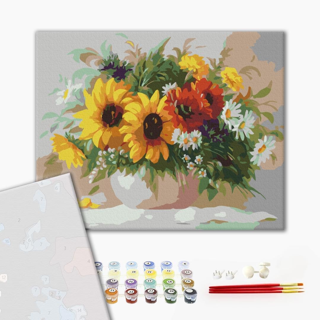 Mal efter tal - Sunny still life