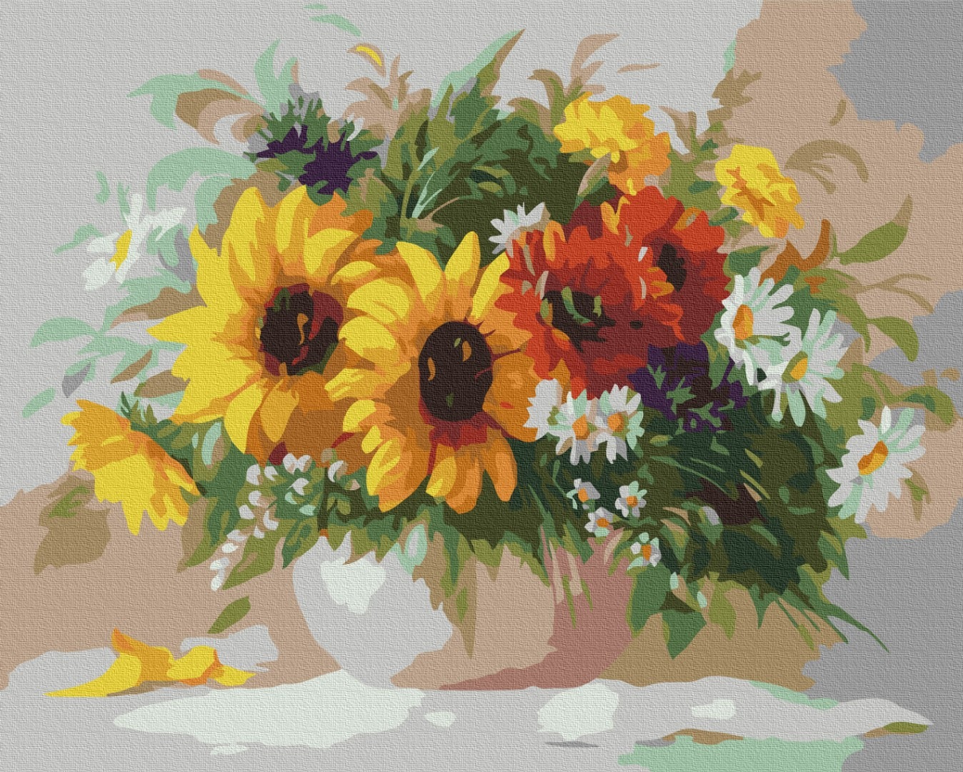 Mal efter tal - Sunny still life