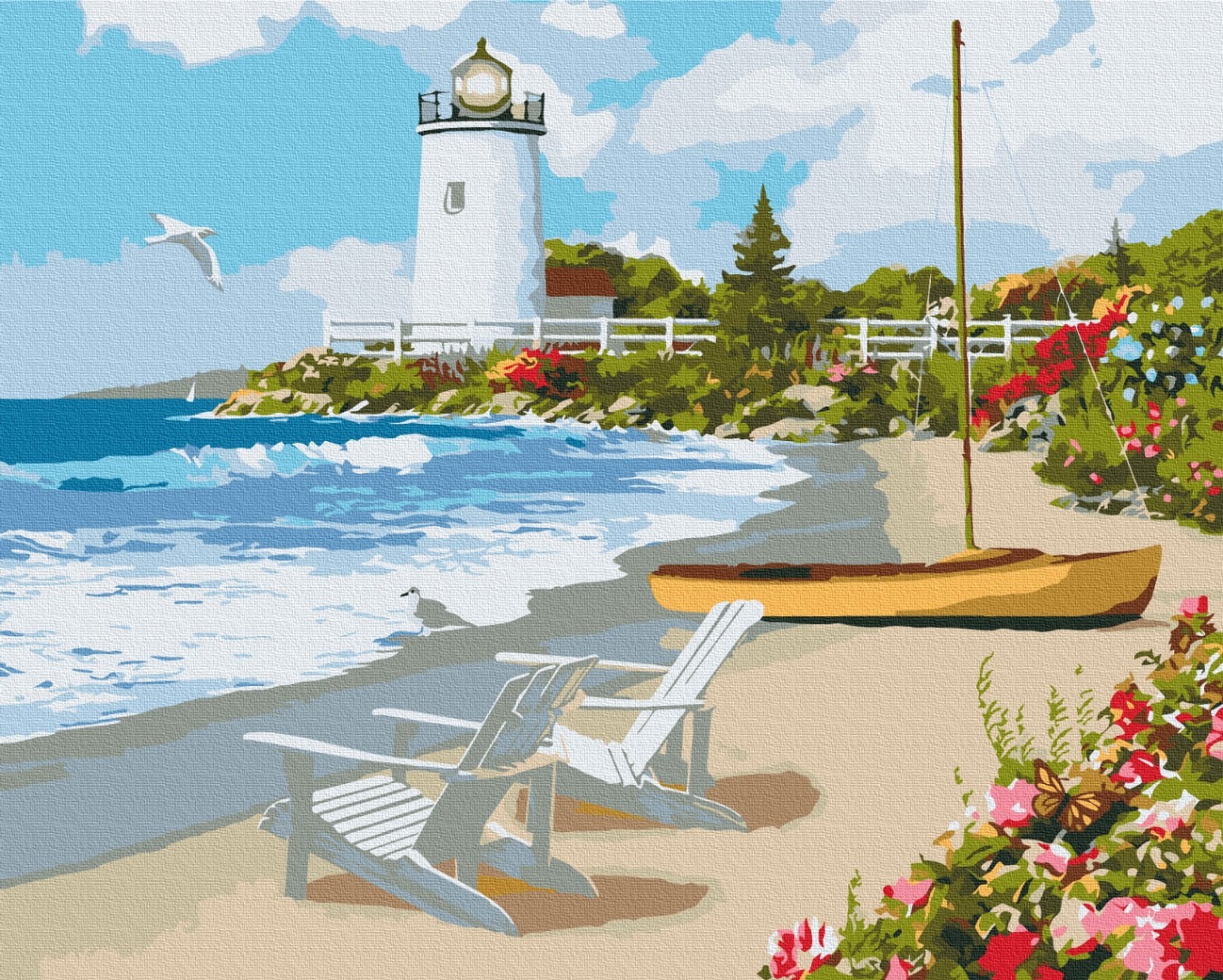 Mal efter tal - Lighthouse