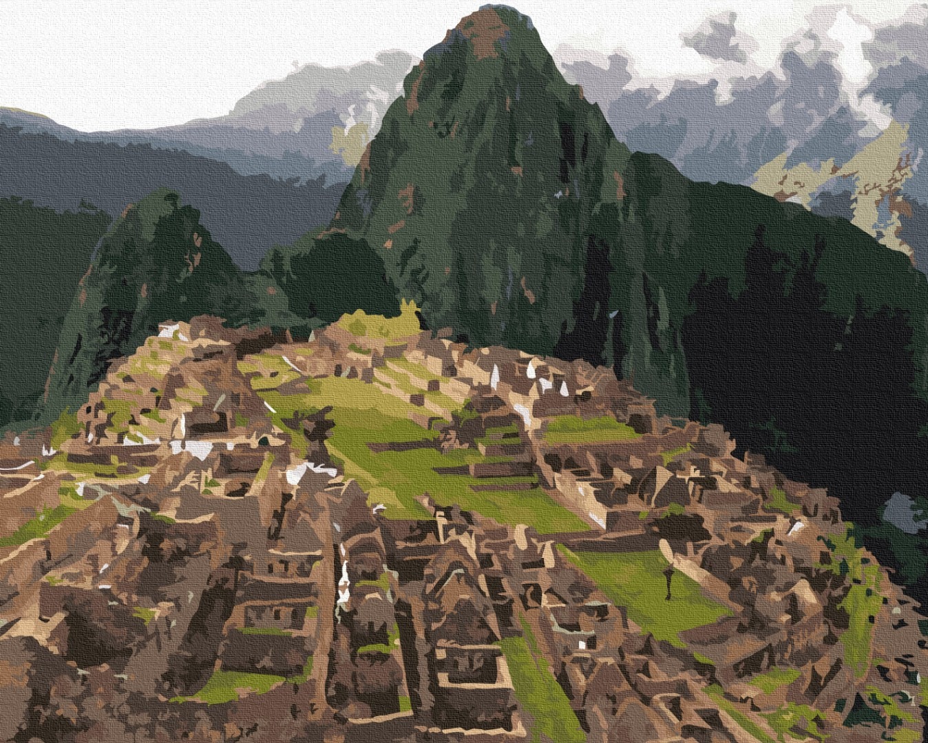 Mal efter tal - Machu Picchu