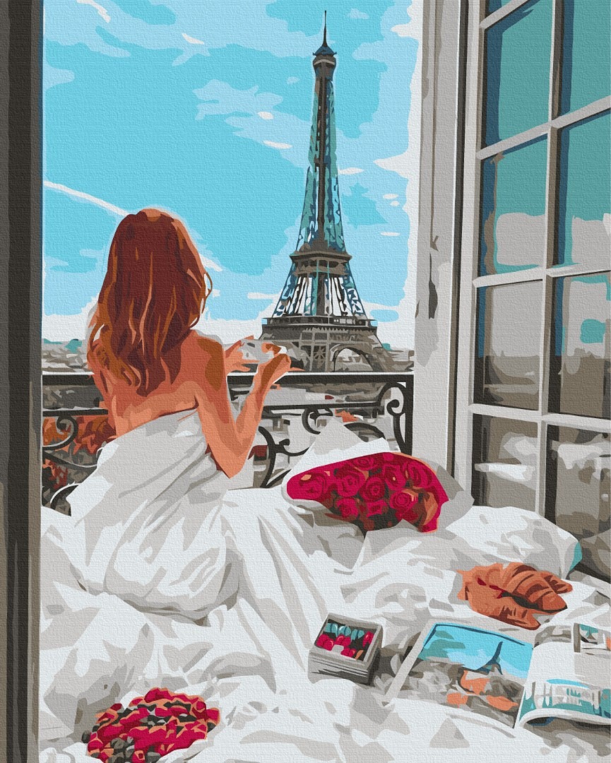 Mal efter tal - Paris morning