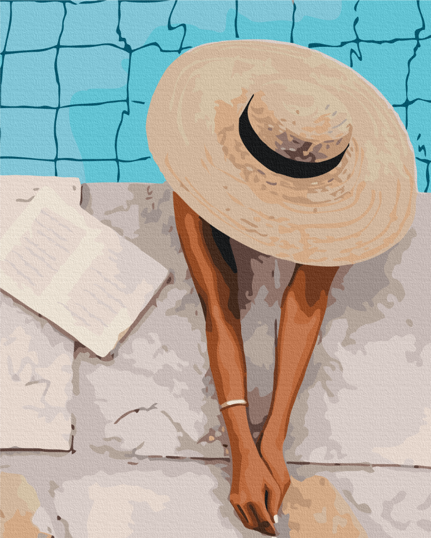 Mal efter tal - Summer in a hat