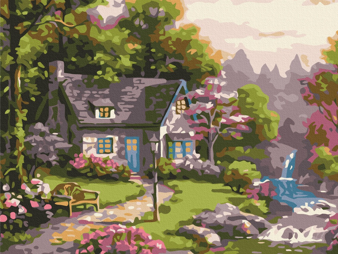 Mal efter tal - Fairy forest