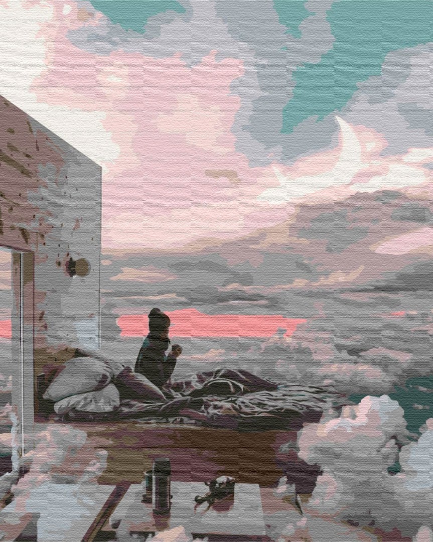 Mal efter tal - House in the clouds