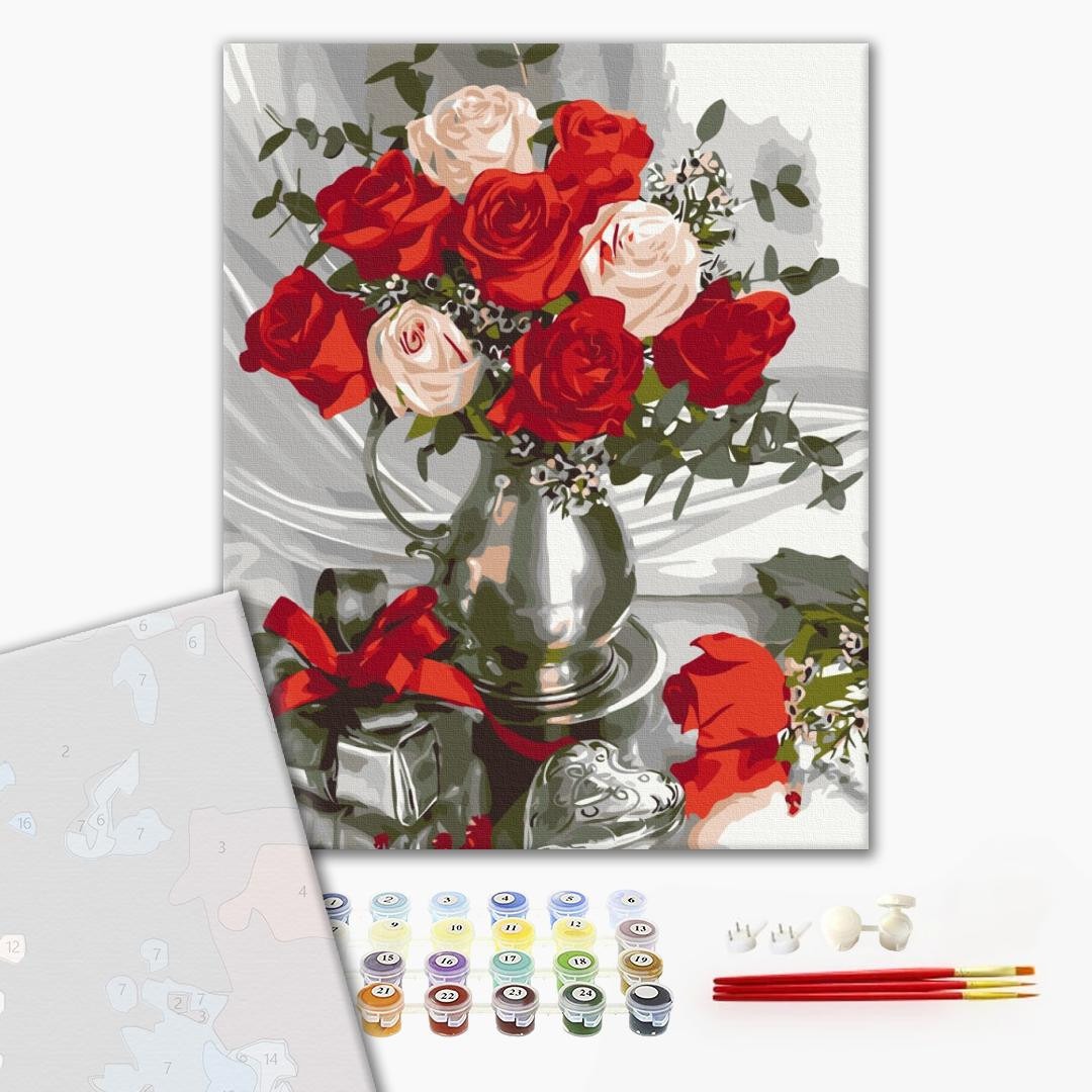 Mal efter tal - Gifted roses