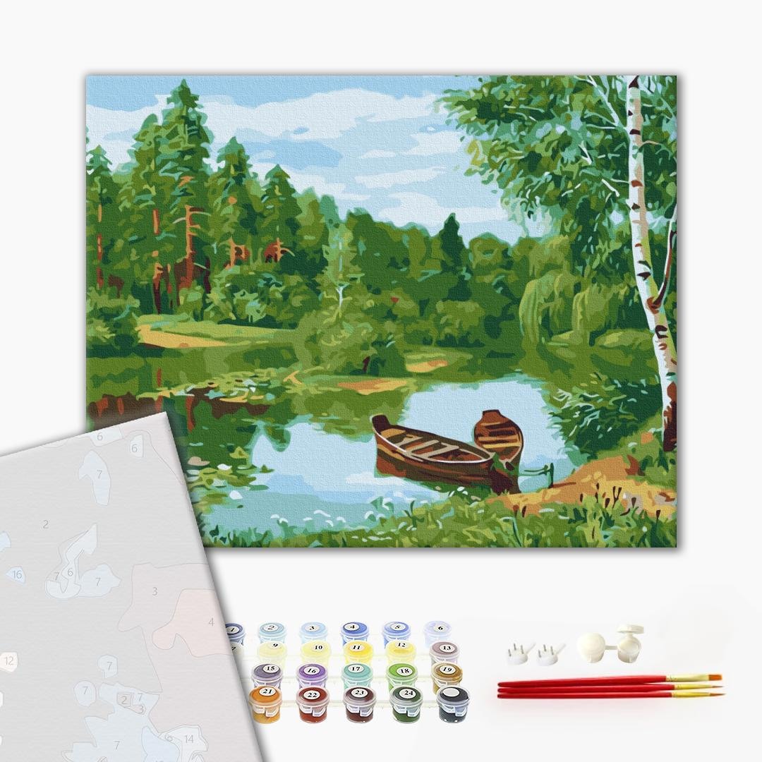 Mal efter tal - Forest lake