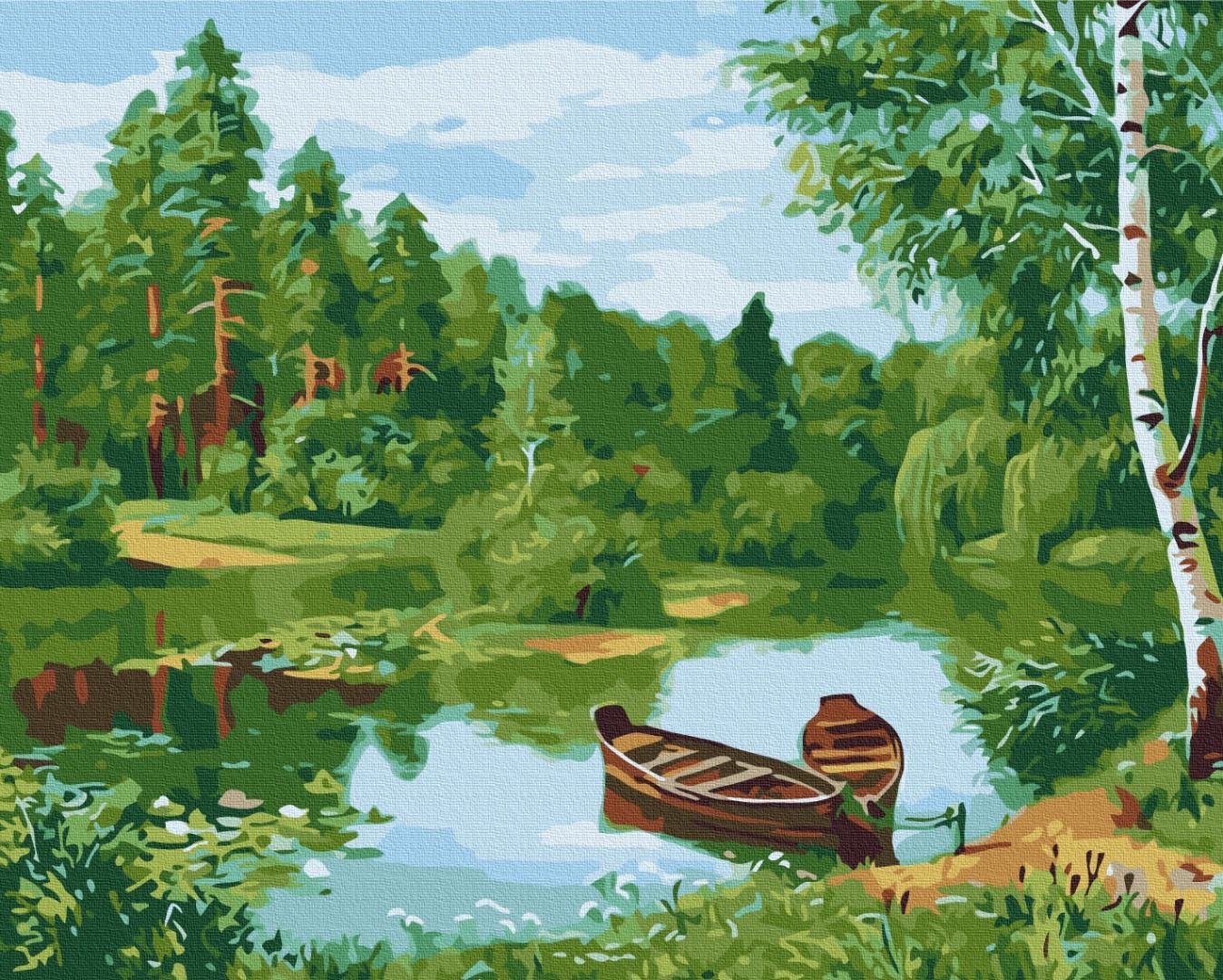 Mal efter tal - Forest lake