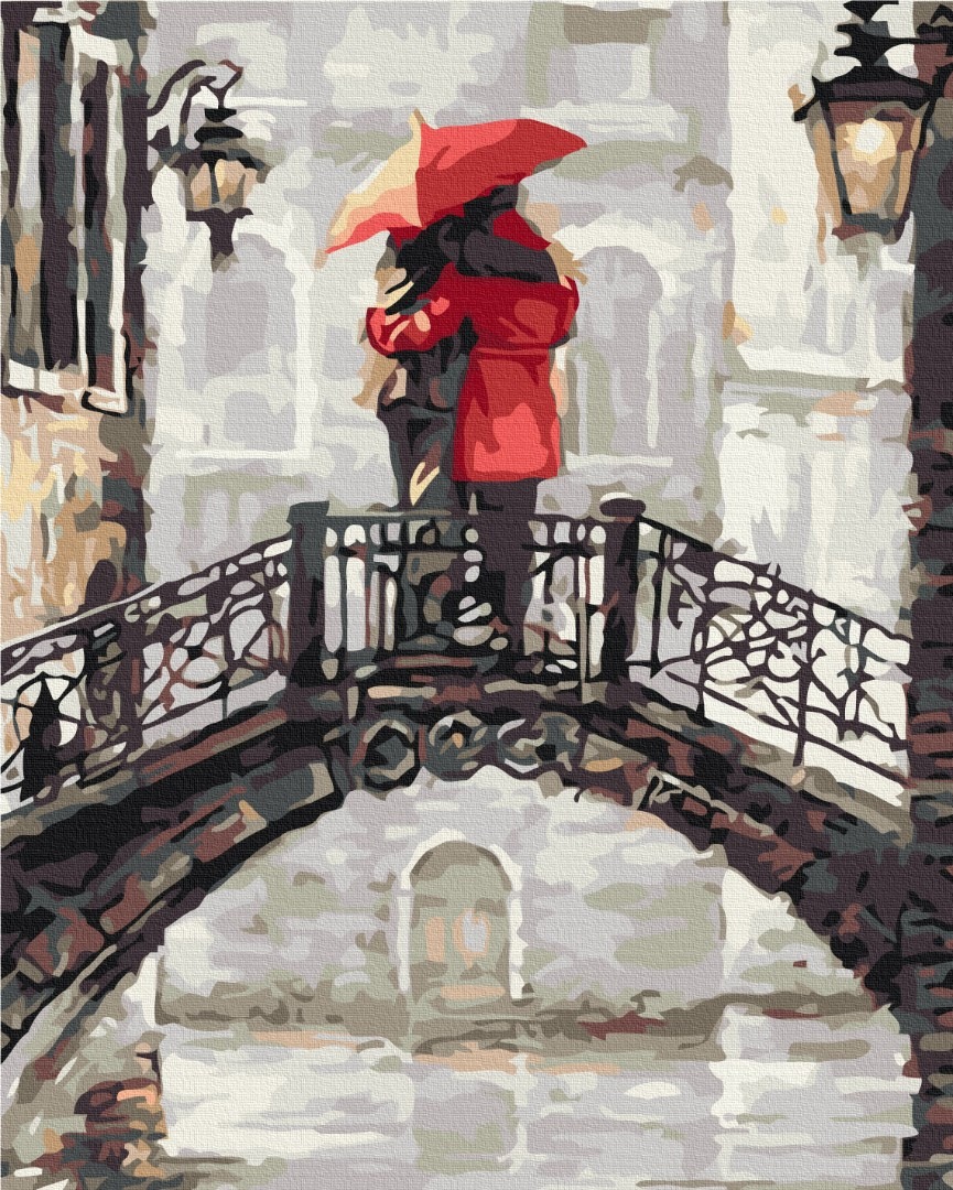 Mal efter tal - Lovers in the rain