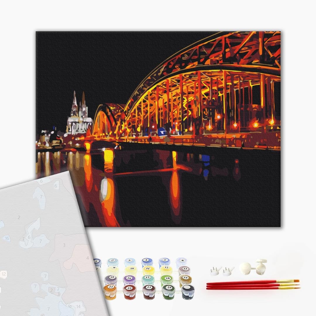 Mal efter tal - Colors of the night city