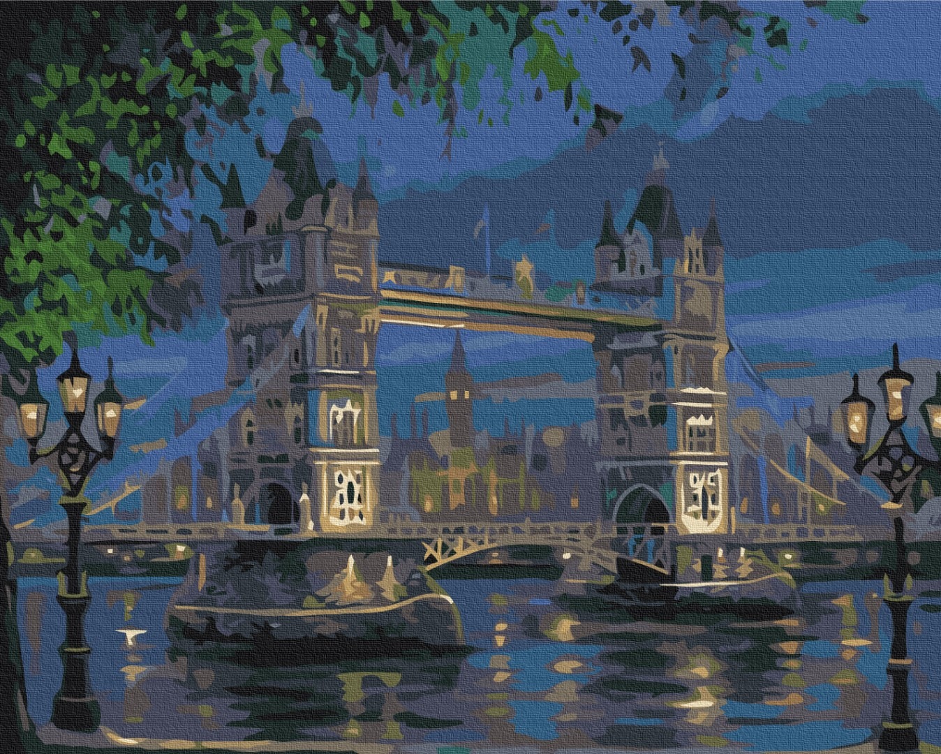 Mal efter tal - London is sleeping