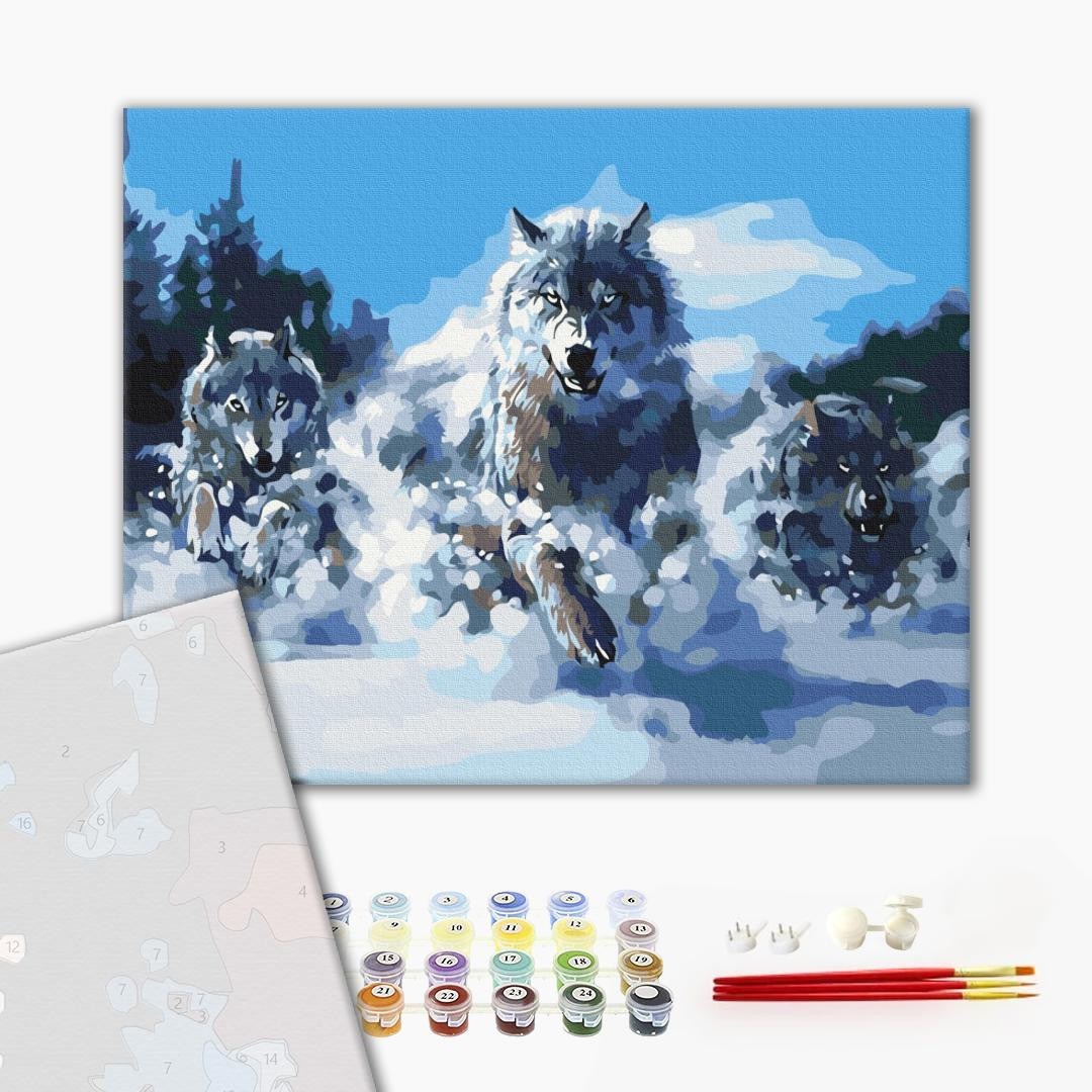 Mal efter tal - Wolves in motion