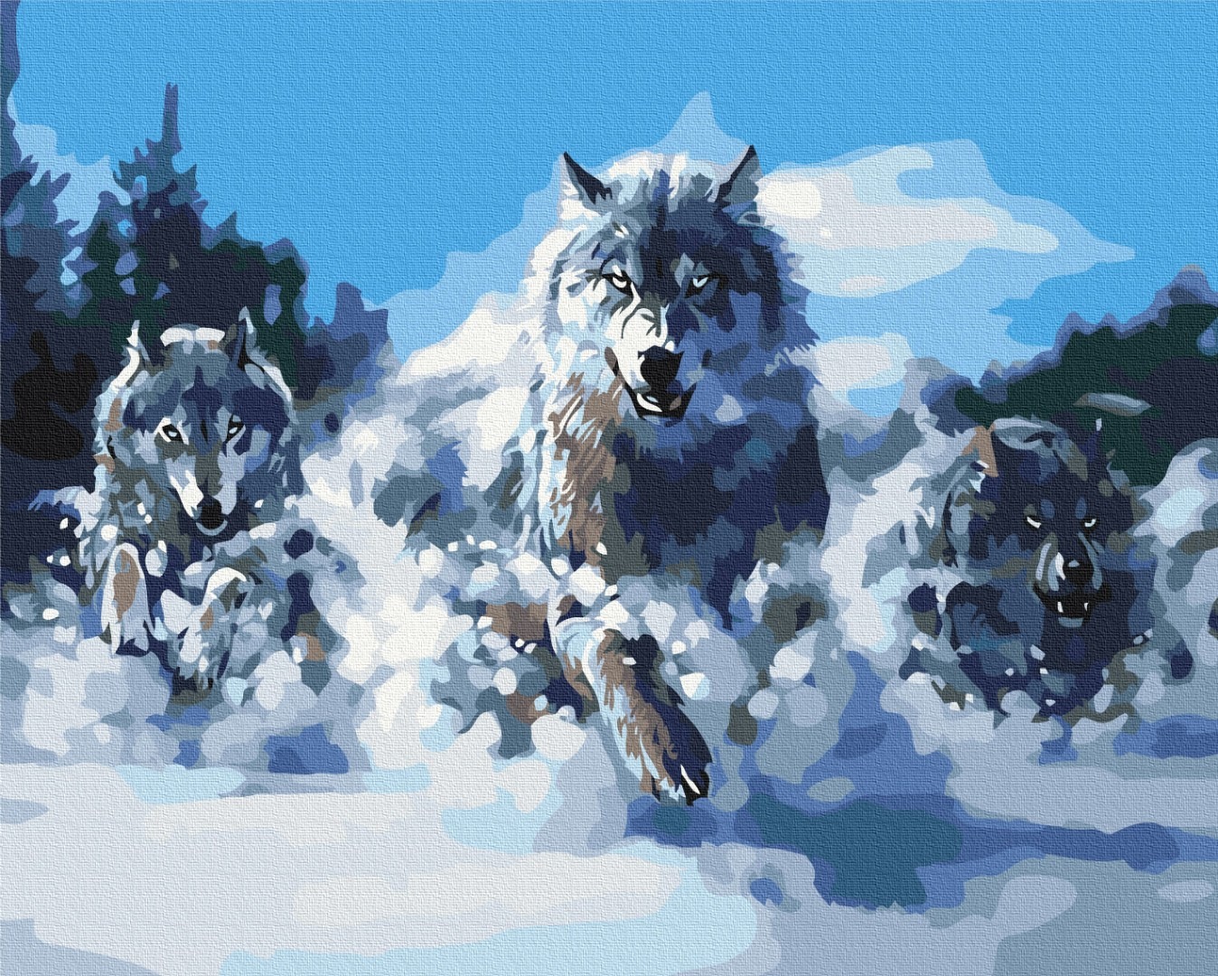 Mal efter tal - Wolves in motion