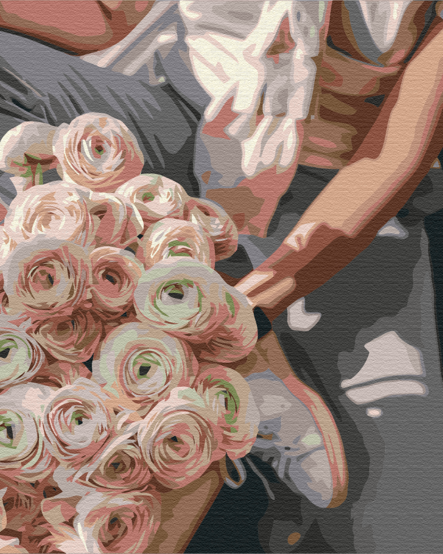 Mal efter tal - Stylish bouquet