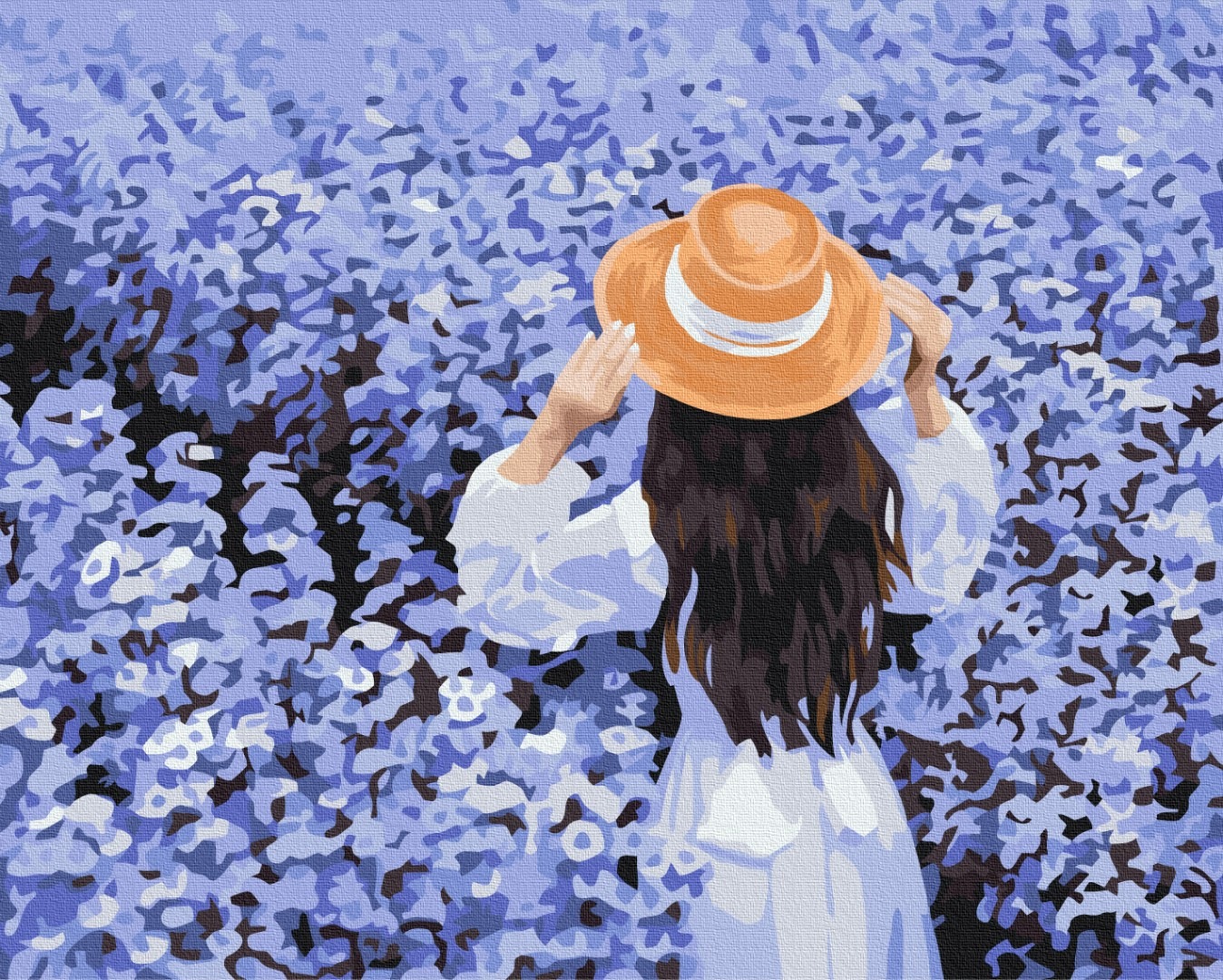 Mal efter tal - Travel in flowers