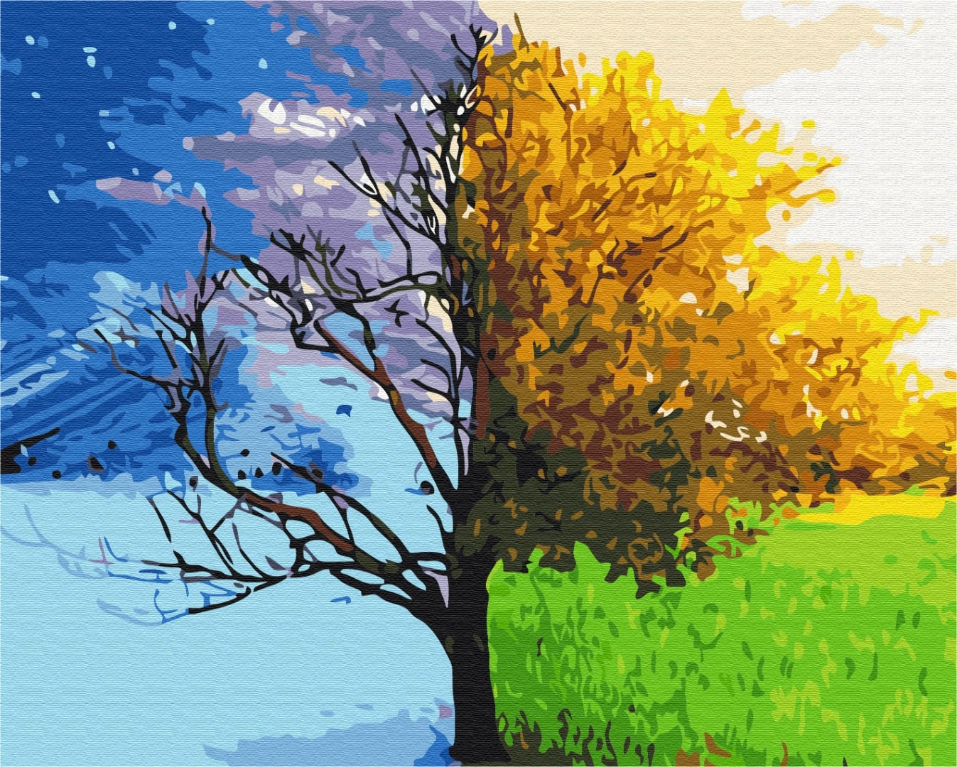 Mal efter tal - Change of seasons