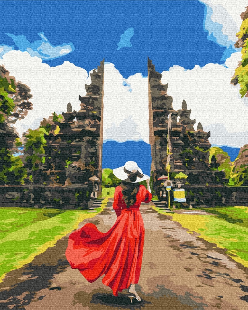 Mal efter tal - Traveler at Lempuyang Temple