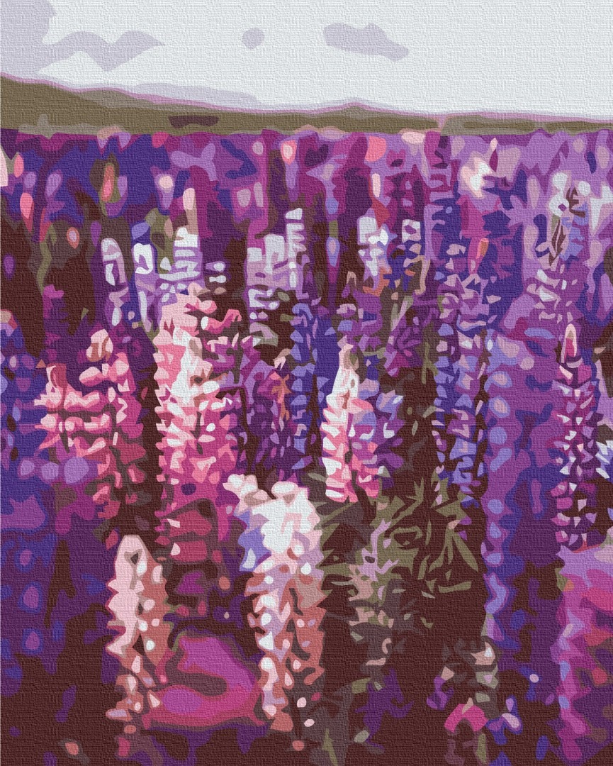 Mal efter tal - Lavender
