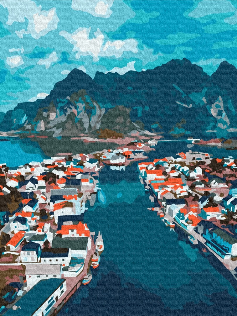 Mal efter tal - Norwegian fjords