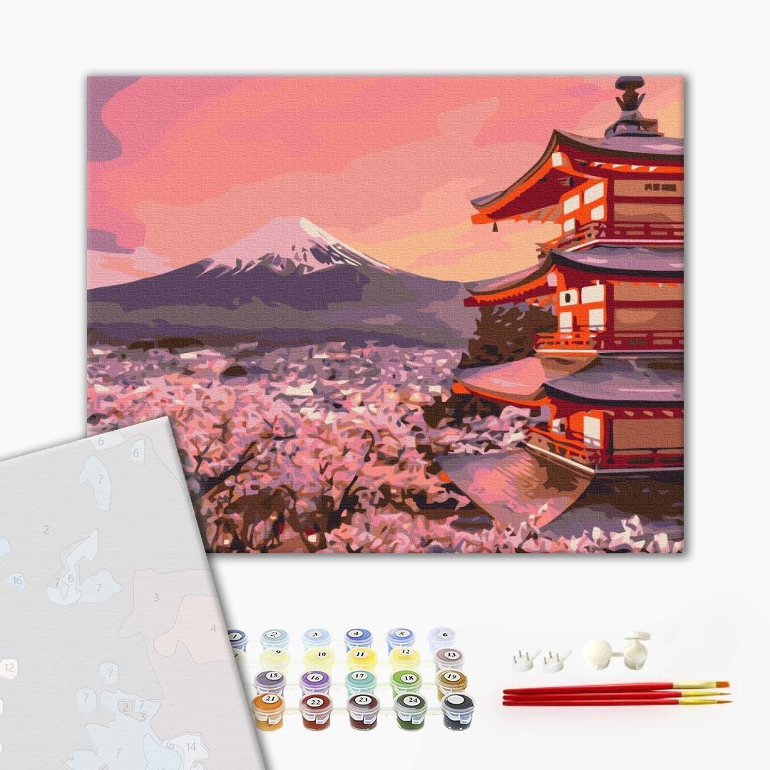 Mal efter tal - Traditional Japan