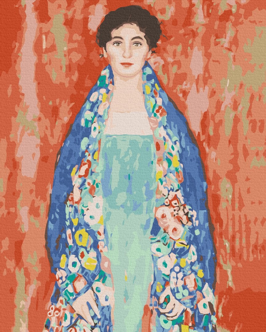 Mal efter tal - "Portrait of a Lady" by Gustav Klimt