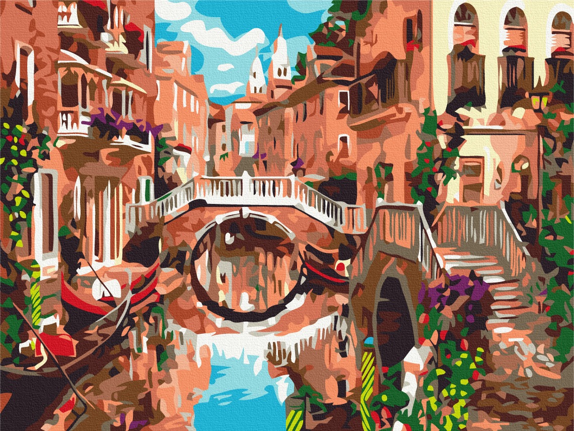 Mal efter tal - Bridge over the canal