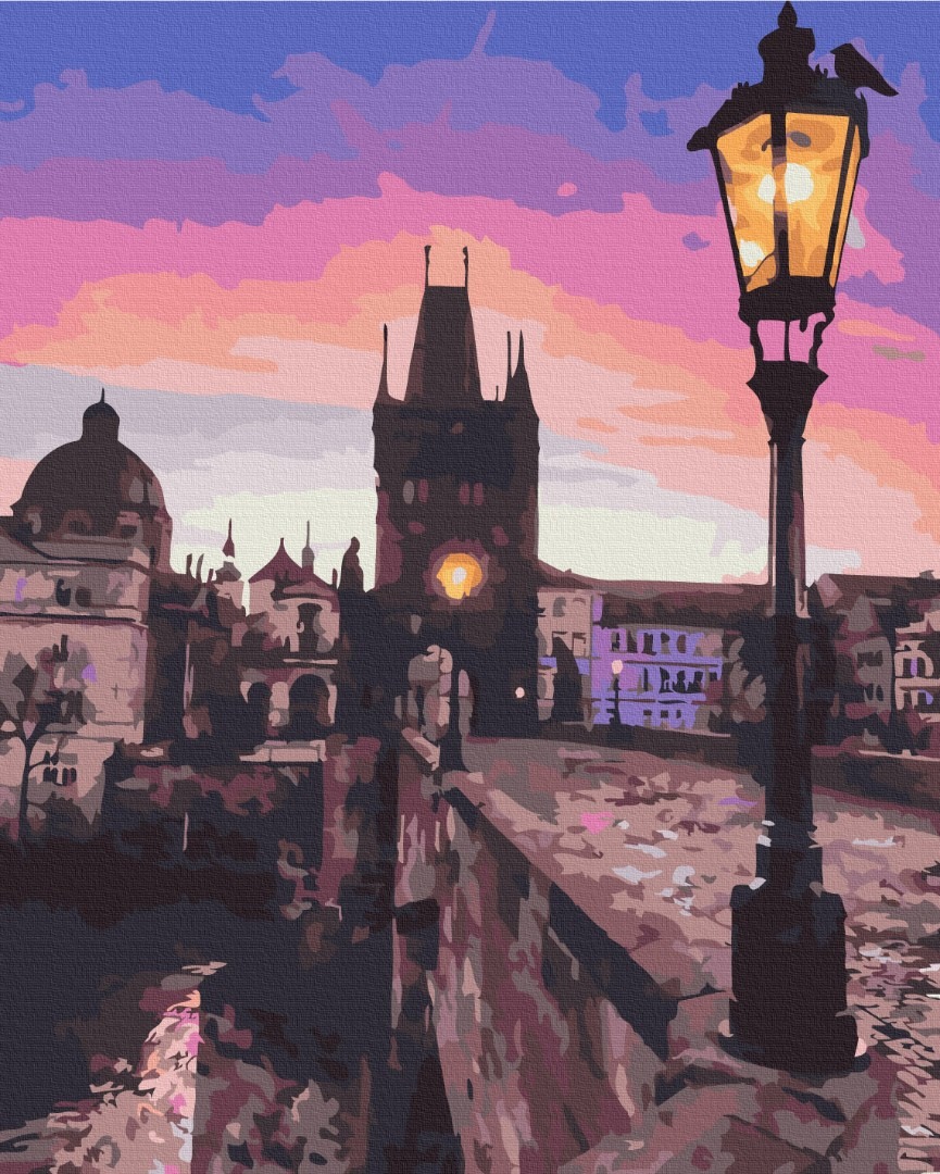 Mal efter tal - The Charles Bridge