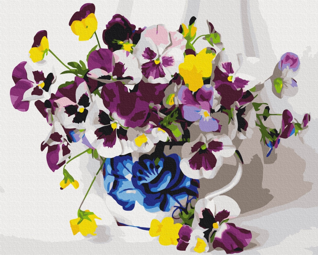 Mal efter tal - Violets