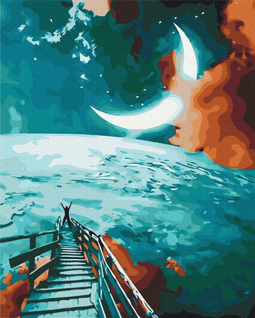 Mal efter tal - Road to the moon
