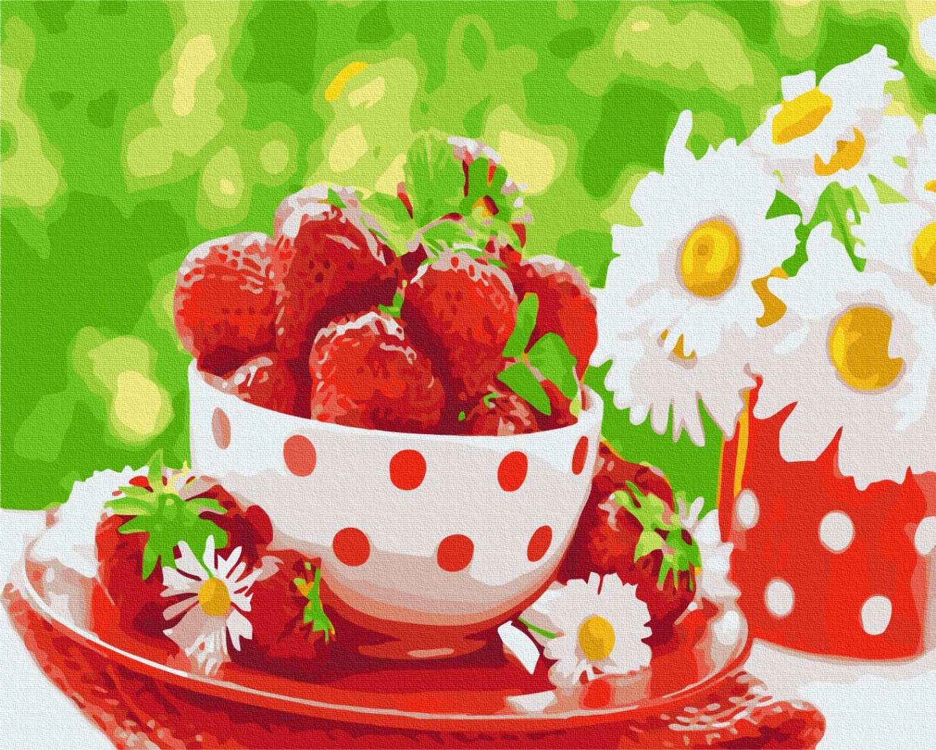 Mal efter tal - Strawberry snack