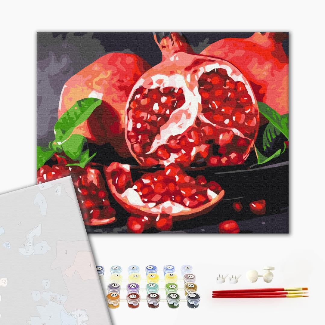 Mal efter tal - Tasty pomegranate