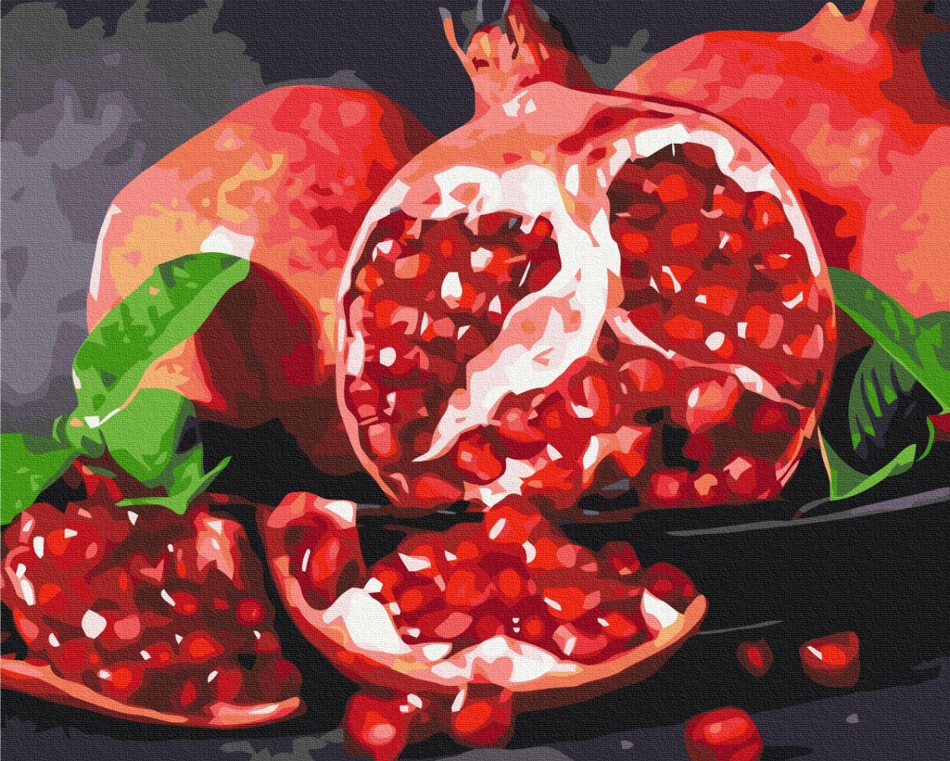 Mal efter tal - Tasty pomegranate