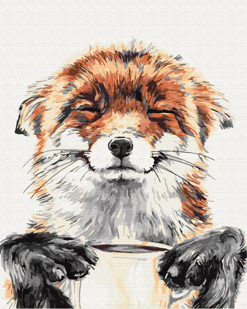 Mal efter tal - Satisfied fox